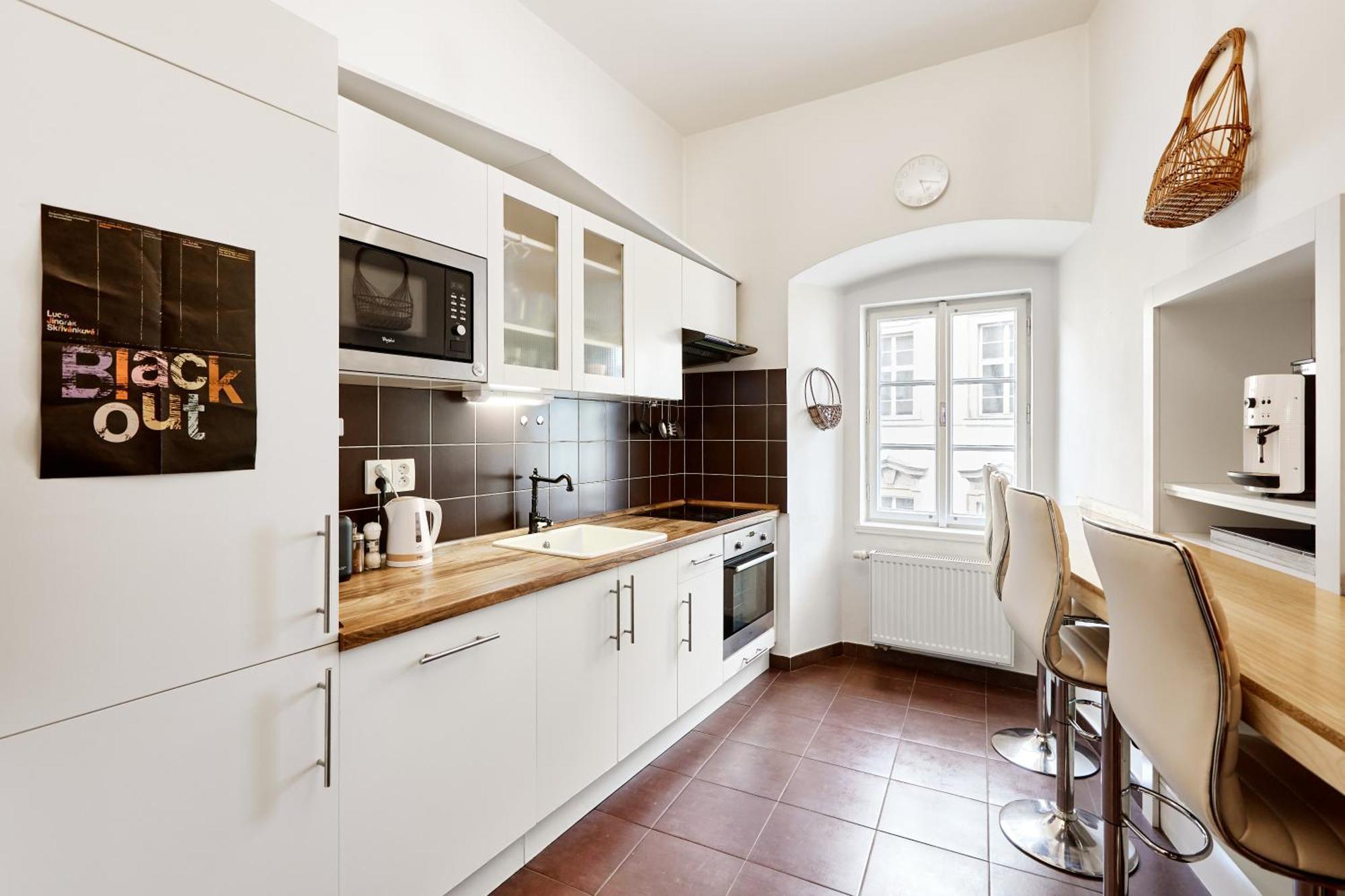 At The Blue Lion & Parking Assistance Apartment Prague